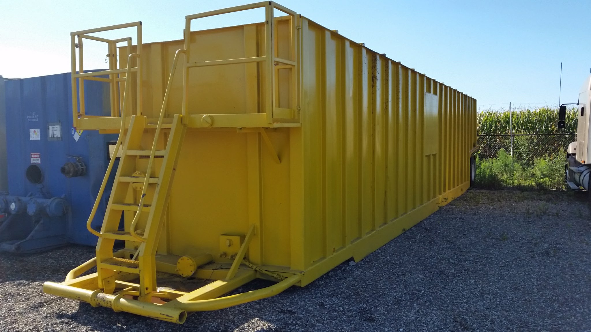 Open Top Frac Tank