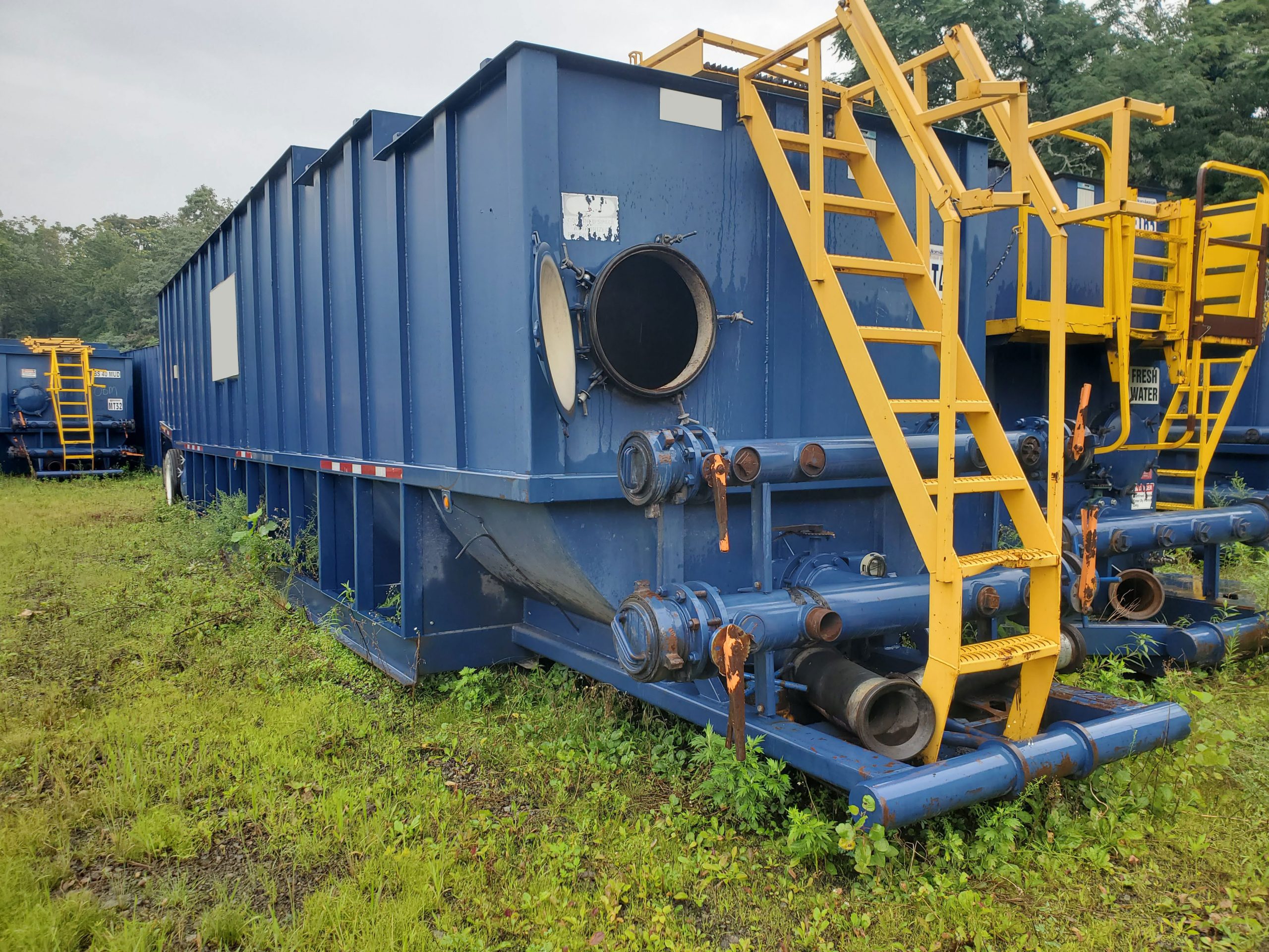Round Bottom Mud Tank